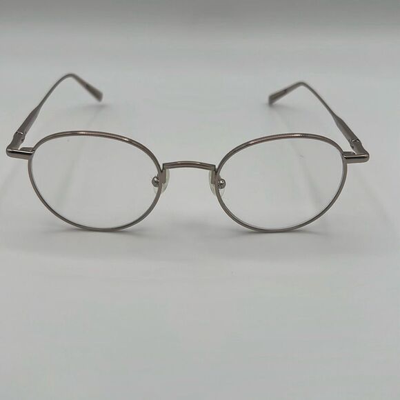 LONGCHAMP METAL GOLD WIRE ROUND METAL EYE GLASSES - Picture 1 of 12